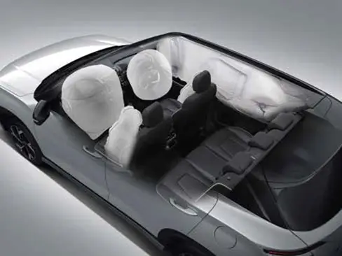 Hệ thống 6 túi khí xe Hyundai Elantra