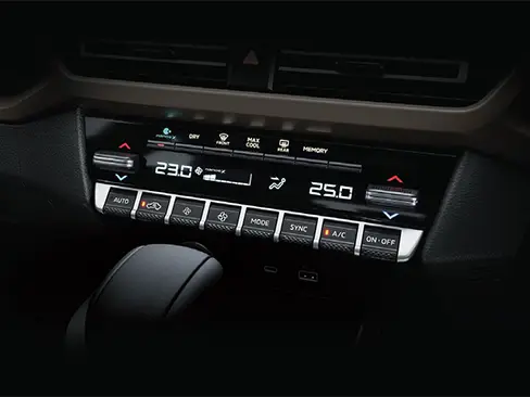 Điều hòa điều chỉnh kĩ thuật số xe Mitsubishi XForce