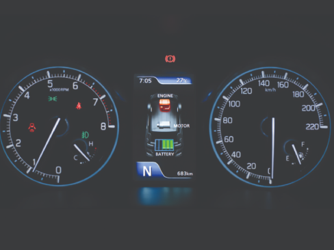 Màn hình hiển thị đa thông tin MID Suzuki XL7 Hybrid