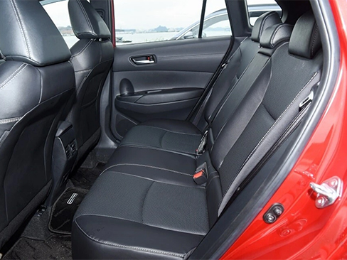 Hàng ghế sau xe Toyota Corolla Cross