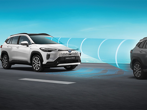 Hệ thống cảnh báo lệch làn đường và hỗ trợ theo dõi làn đường (LDA & LTA) xe Toyota Corolla Cross
