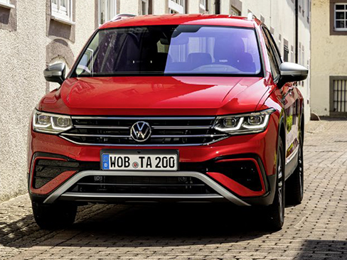 Lưới tản nhiệt của xe Volkswagen Tiguan