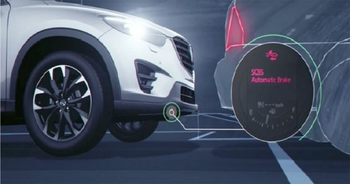 Cấu tạo của phanh khẩn cấp tự động AEB