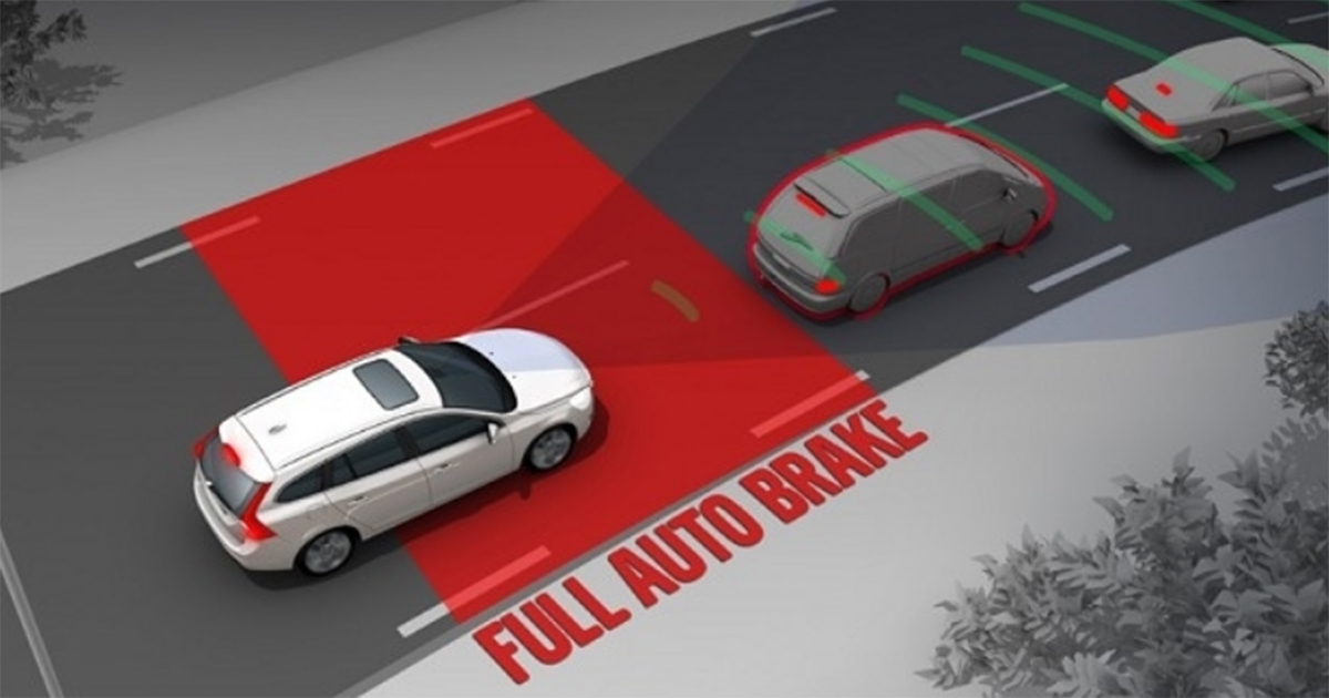 Nguyên lý hoạt động của phanh khẩn cấp tự động AEB