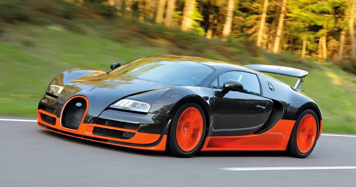 Mẫu xe Bugatti Veyron