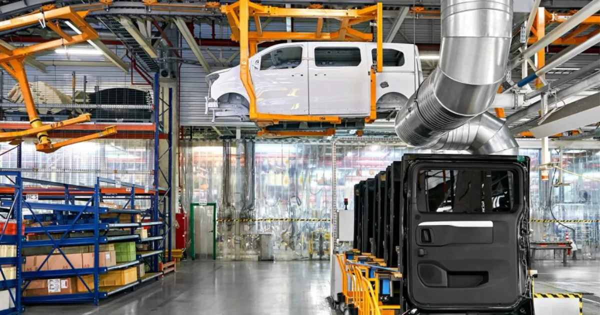 Dây chuyền sản xuất thương hiệu xe Opel