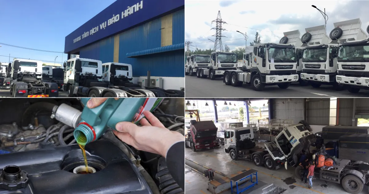 Dịch vụ sửa chữa xe tải Daewoo tại các đại lý chính hãng
