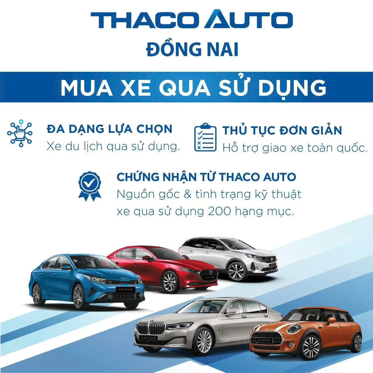 Thaco Auto Đồng Nai - Xe qua sử dụng