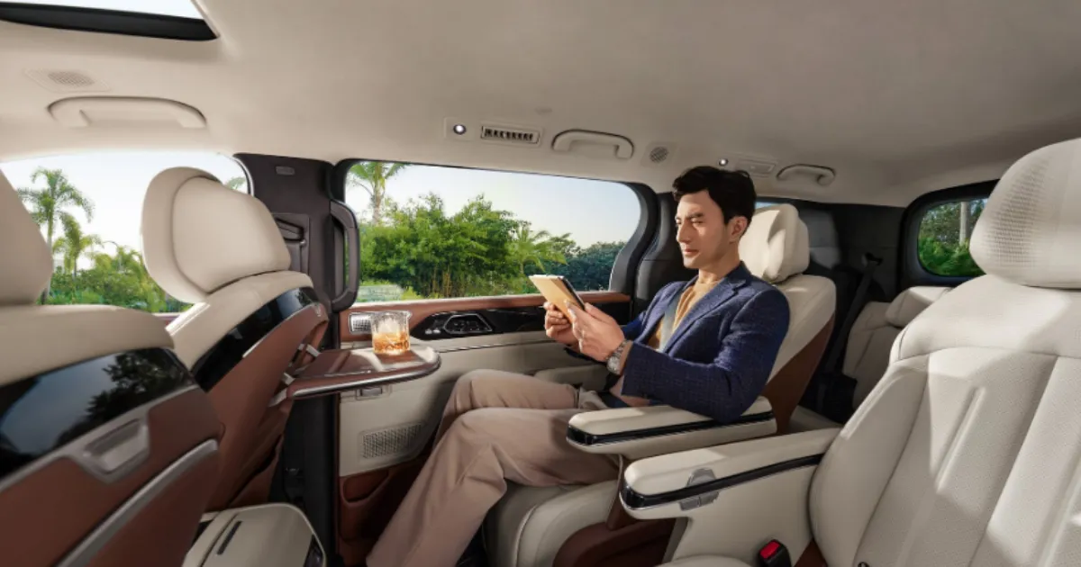 Hệ thống ghế BYD M9