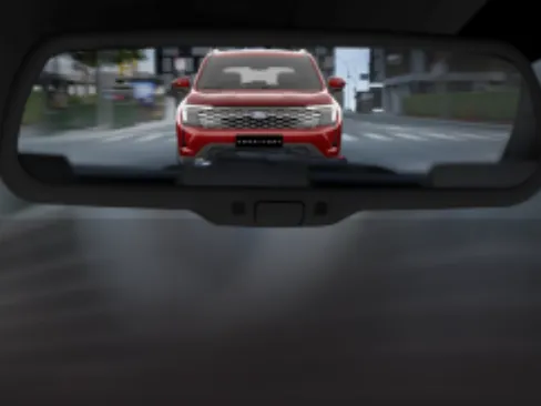 Gương chiếu hậu bên trong Ford Territory