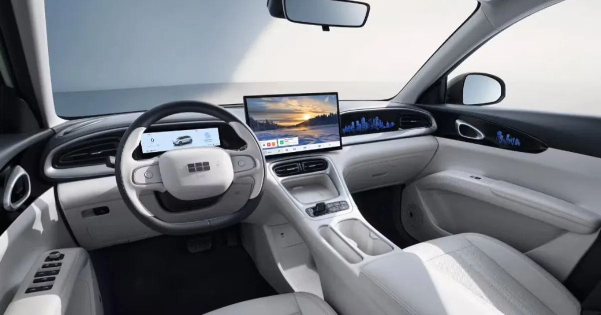 Nội thất Geely EX2