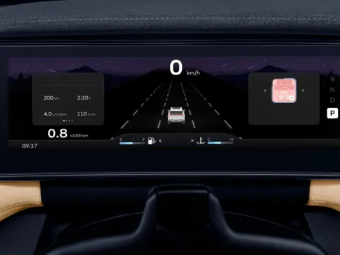 Màn hình kỹ thuật Geely Starray