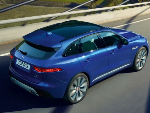 Đuôi xe Jaguar F-PACE