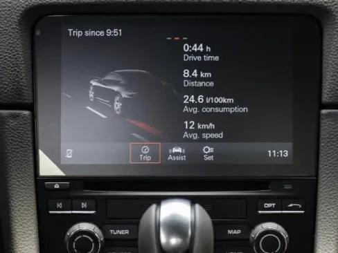 Màn hình giải trí Porsche 718 Cayman