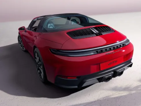 Đuôi xe Porsche 911 Targa