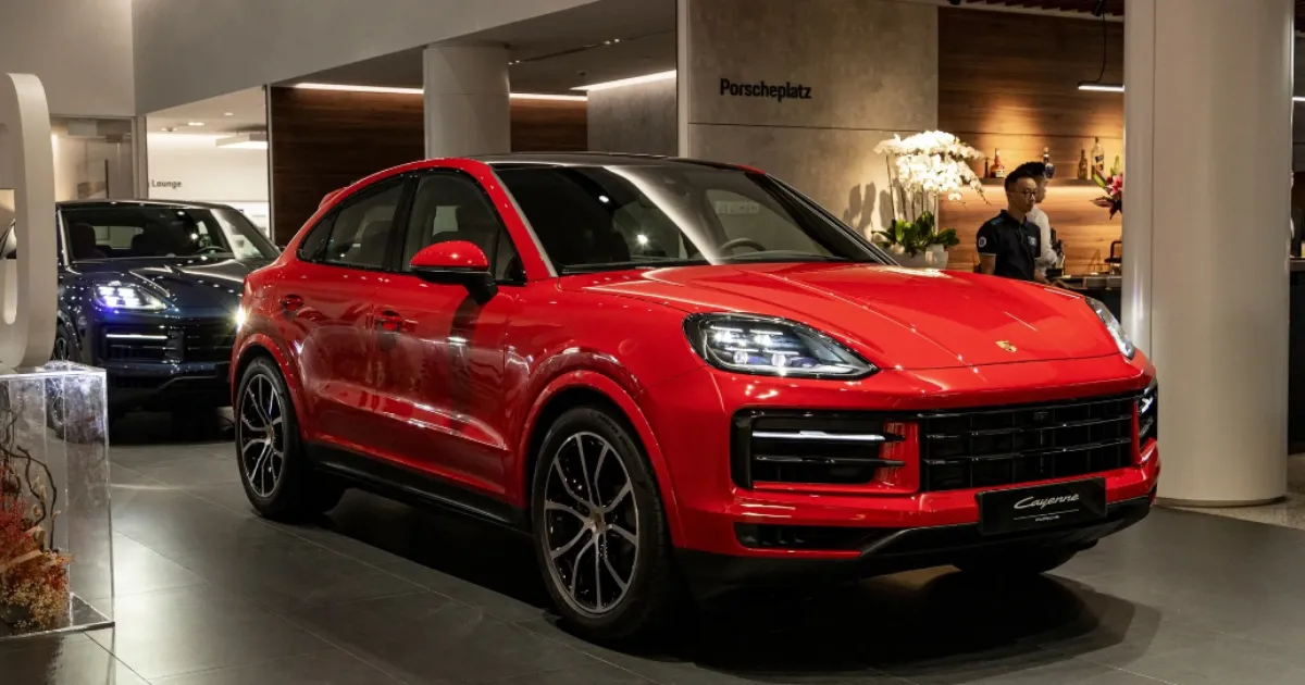 An toàn Porsche Cayenne
