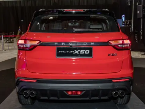 Đuôi xe Proton X50