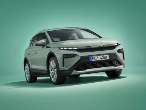 Đầu xe Skoda Elroq EV