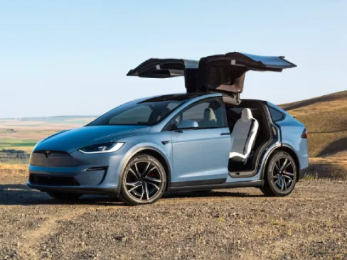 Đuôi xe Tesla Model X