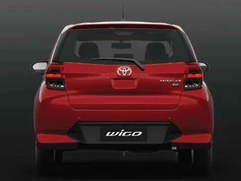 Đuôi xe Toyota Wigo 2023