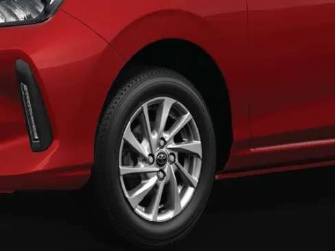 Vành và lốp xe Toyota Wigo 2023