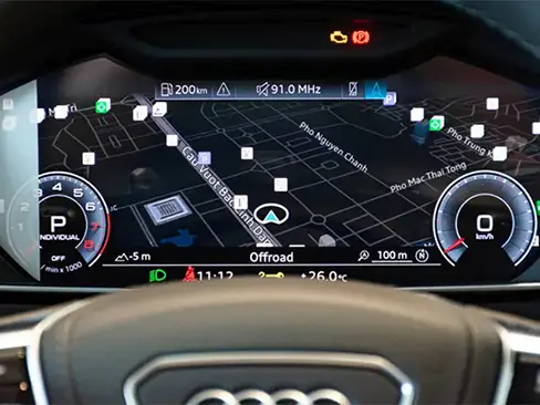 Đồng hồ kỹ thuật xe Audi A8 L
