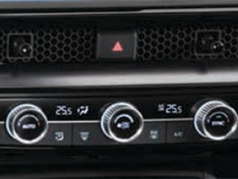 Hệ thống điều hòa 2 vùng độc lập xe Honda CR-V