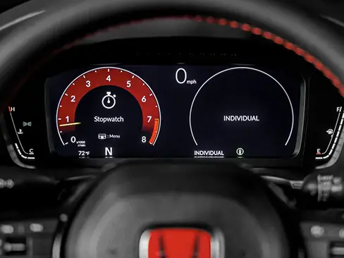 Chế độ Individual xe Hondai Civic Type R