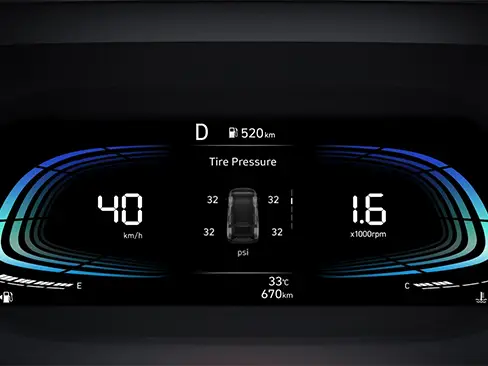 Màn hình thông tin LCD 4.2 inch xe Hyundai Stargazer X