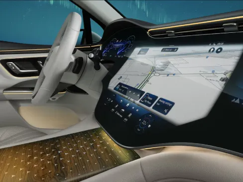 Hệ thống đèn nội thất Mercedes Benz EQE SUV