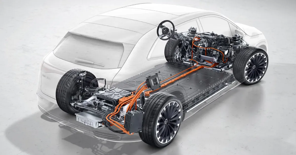 Vận hành Mercedes Benz EQE SUV