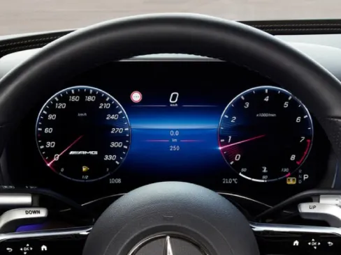 Cụm đồng hồ kỹ thuật số Mercedes Benz AMG SL Roadster