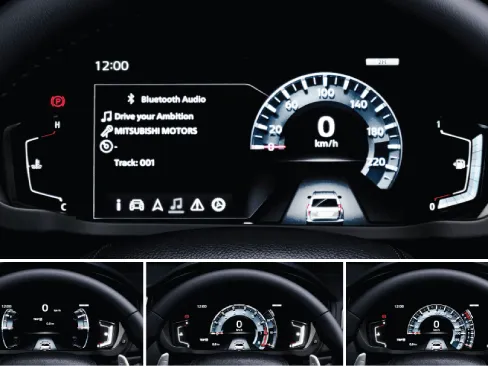 Đồng hồ hiện thị thông tin dạng LCD