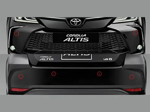 Cảm biến hỗ trợ đỗ xe xe Toyota Corolla Altis