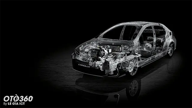 Tính năng an toàn và động cơ của Toyota Corolla Altis