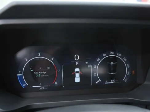 Bảng đồng hồ sau vô lăng Toyota Hilux