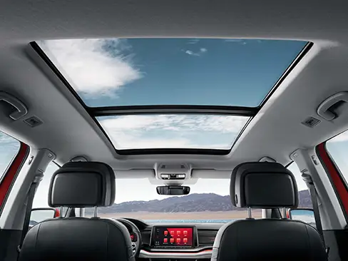 Cửa sổ trời toàn cảnh Panoramic Sunroof xe Volkswagen Teramont X